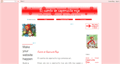 Desktop Screenshot of cuentodecaperucitaroja.com