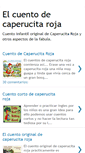 Mobile Screenshot of cuentodecaperucitaroja.com